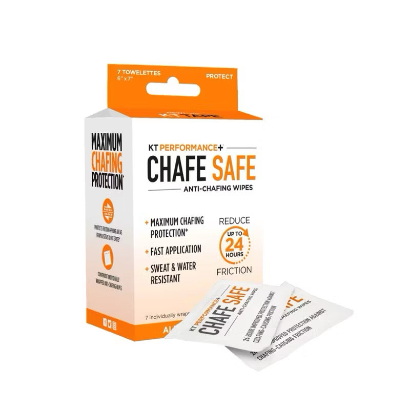 KT Performance+ Chafe Safe Anti-chafing wipes