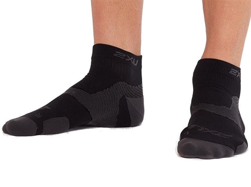 2XU Vectr Light Cushion 1/4 Crew Compression Socks