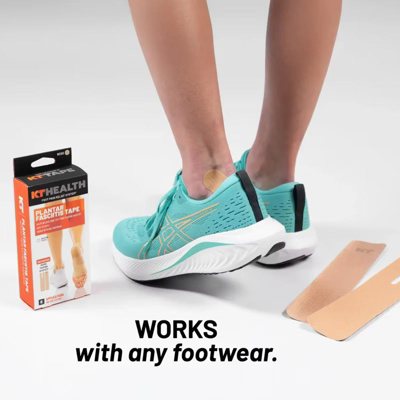 KT Tape Plantar Fasciitis Precut (8 Applications)