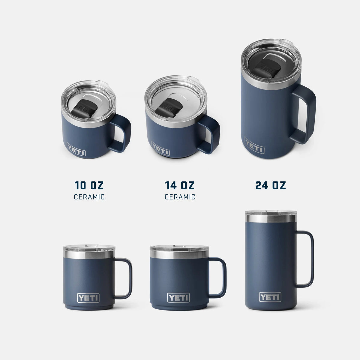 Yeti Rambler® 10oz/14oz Stackable Mug With Durasip™ Ceramic Lining
