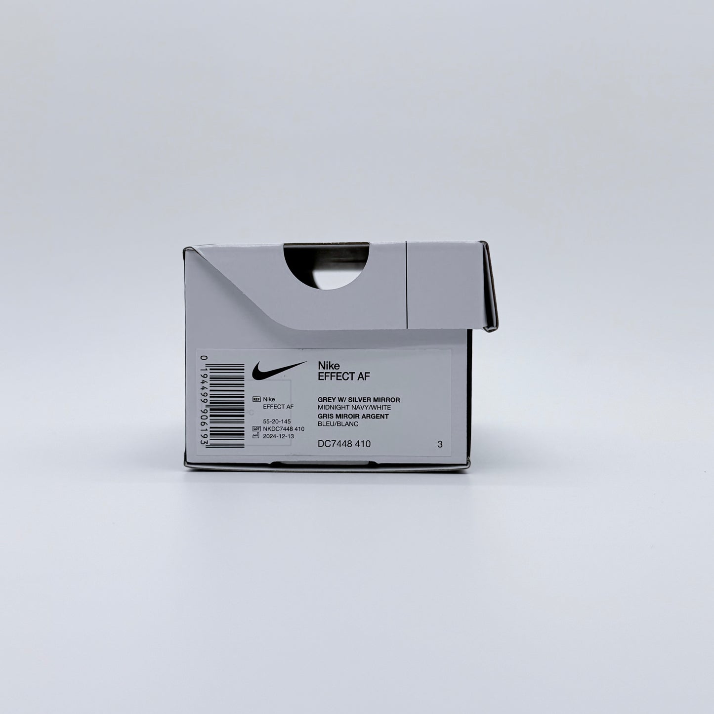 Nike Effect AF DC7448 410 Mdinight Navy w/ Silver Mirror Sunglasses