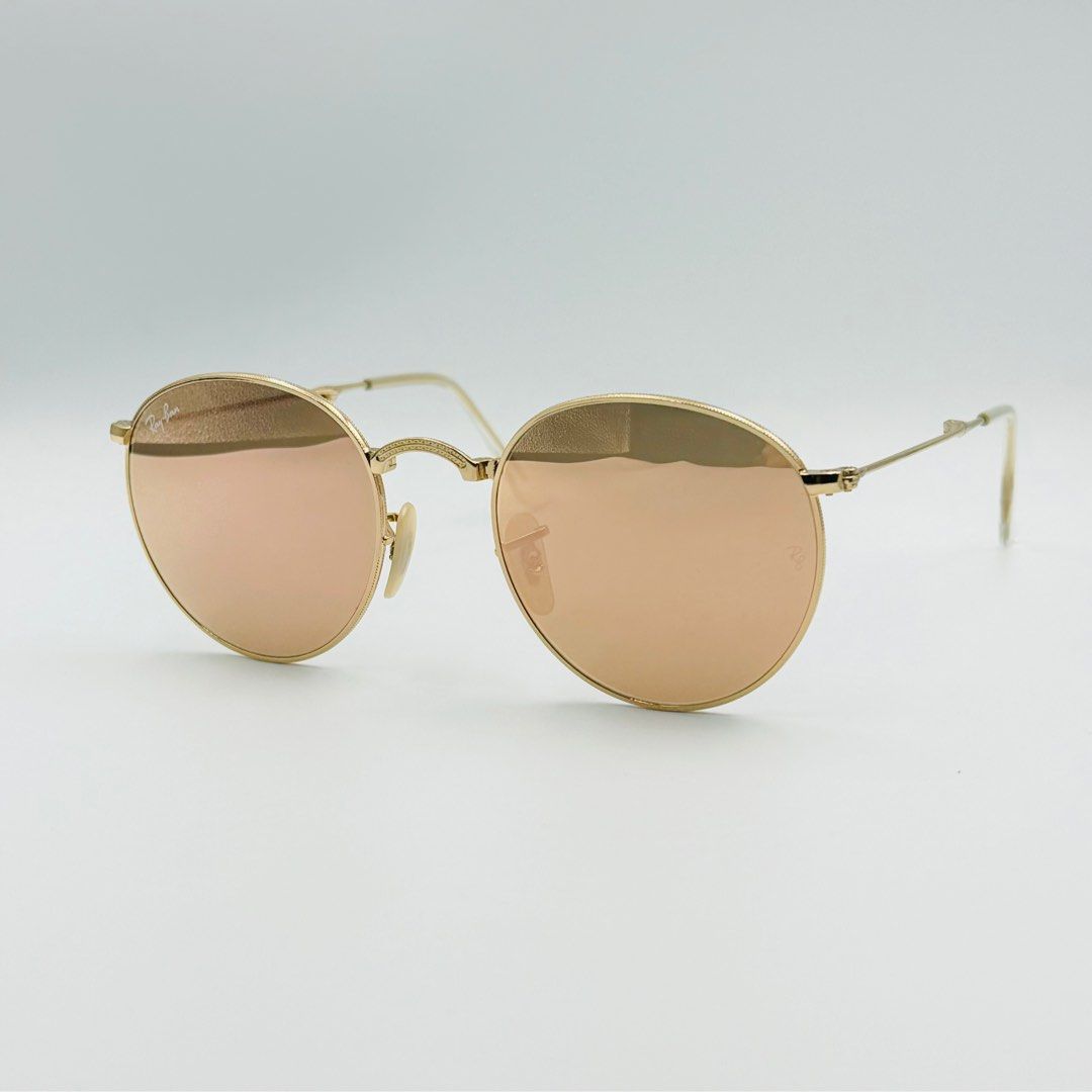 Ray-Ban RB3532 - Round Metal Folding Classic Sunglasses