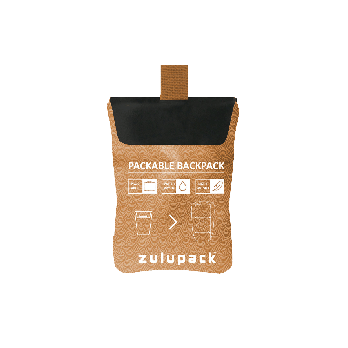 Zulupack Quokka 12 Foldable Compact Waterproof Backpack 12L