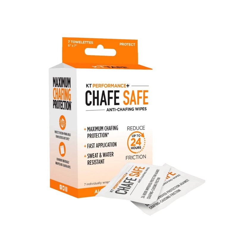 KT Performance+ Chafe Safe Anti-chafing wipes