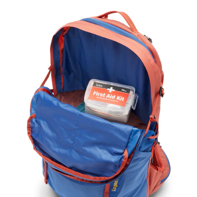 Cotopaxi Lagos 25L Hiking Hydration Pack - Pacific/ Magma