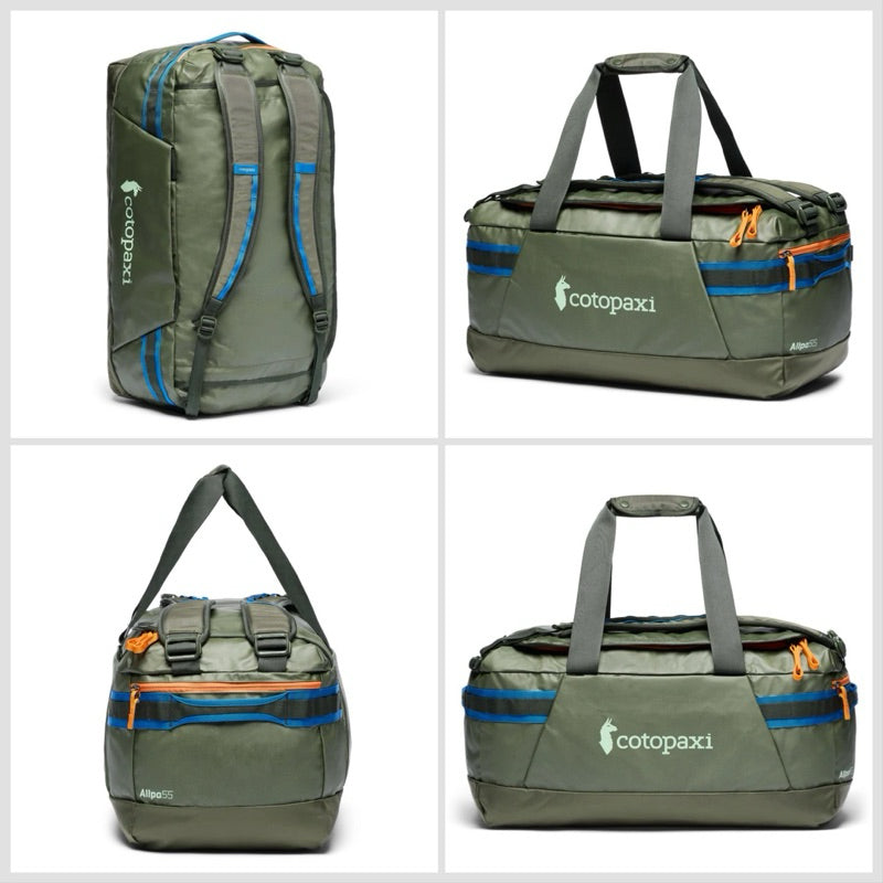 Cotopaxi Allpa Getaway 55L/70L Duffel Backpack