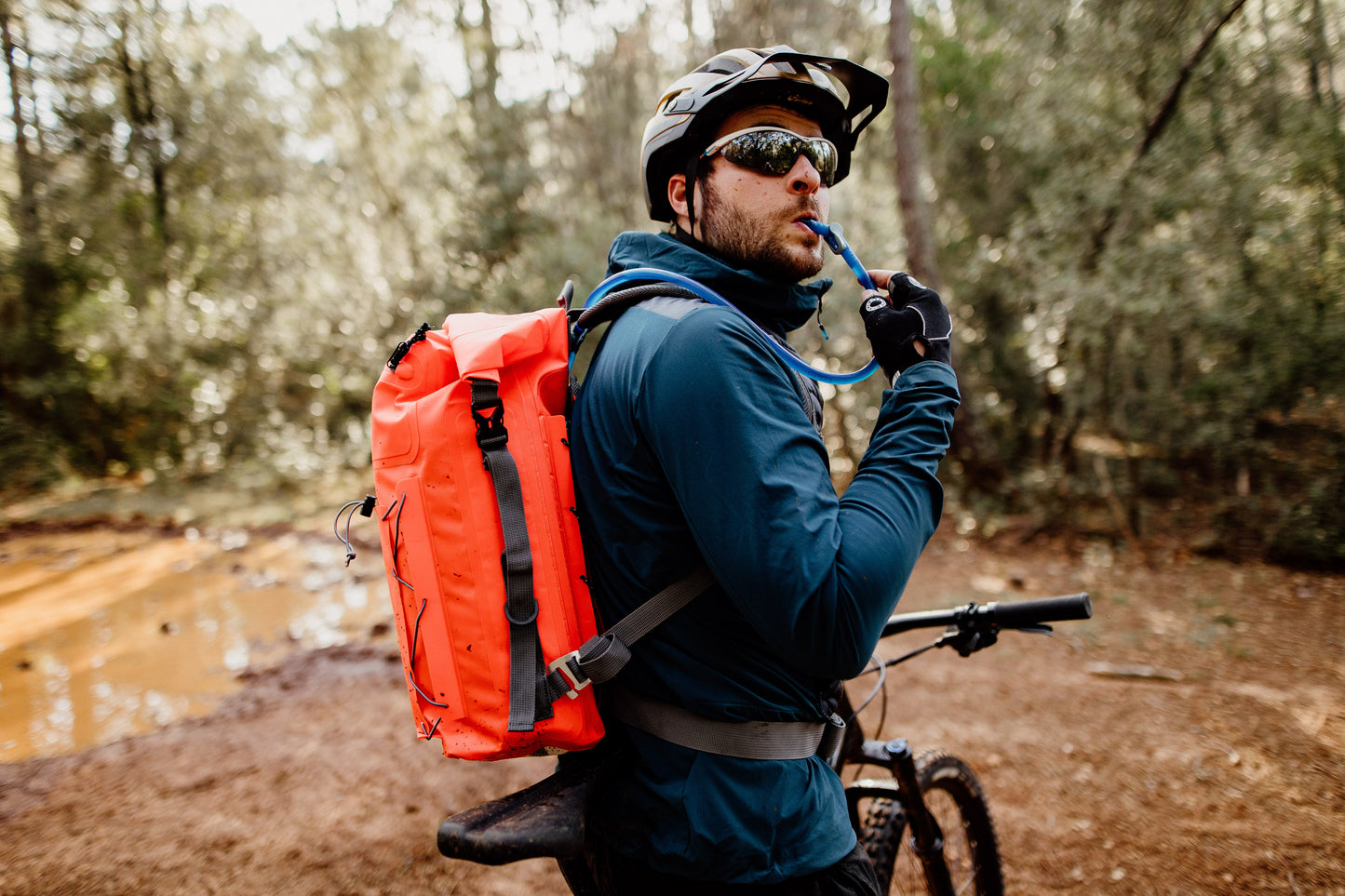 Zulupack Triton 25 Waterproof Backpack 25L with External Hydration Pocket