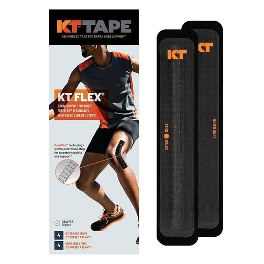 KT Flex Reinforced Knee support strips