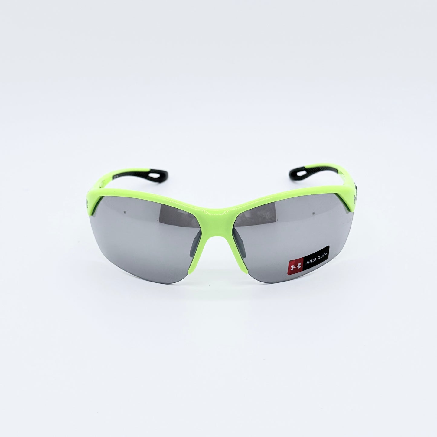 Under Armour Compete 0IEQI - Neon Green w/ Grey Mirror Sunglasses