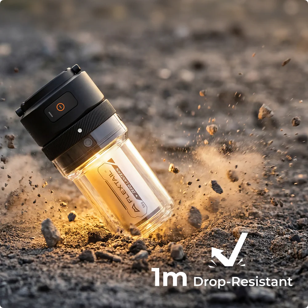 Fltextail Zero Lantern 56g UItralight 2-in-1 Camping Light / Flashlight