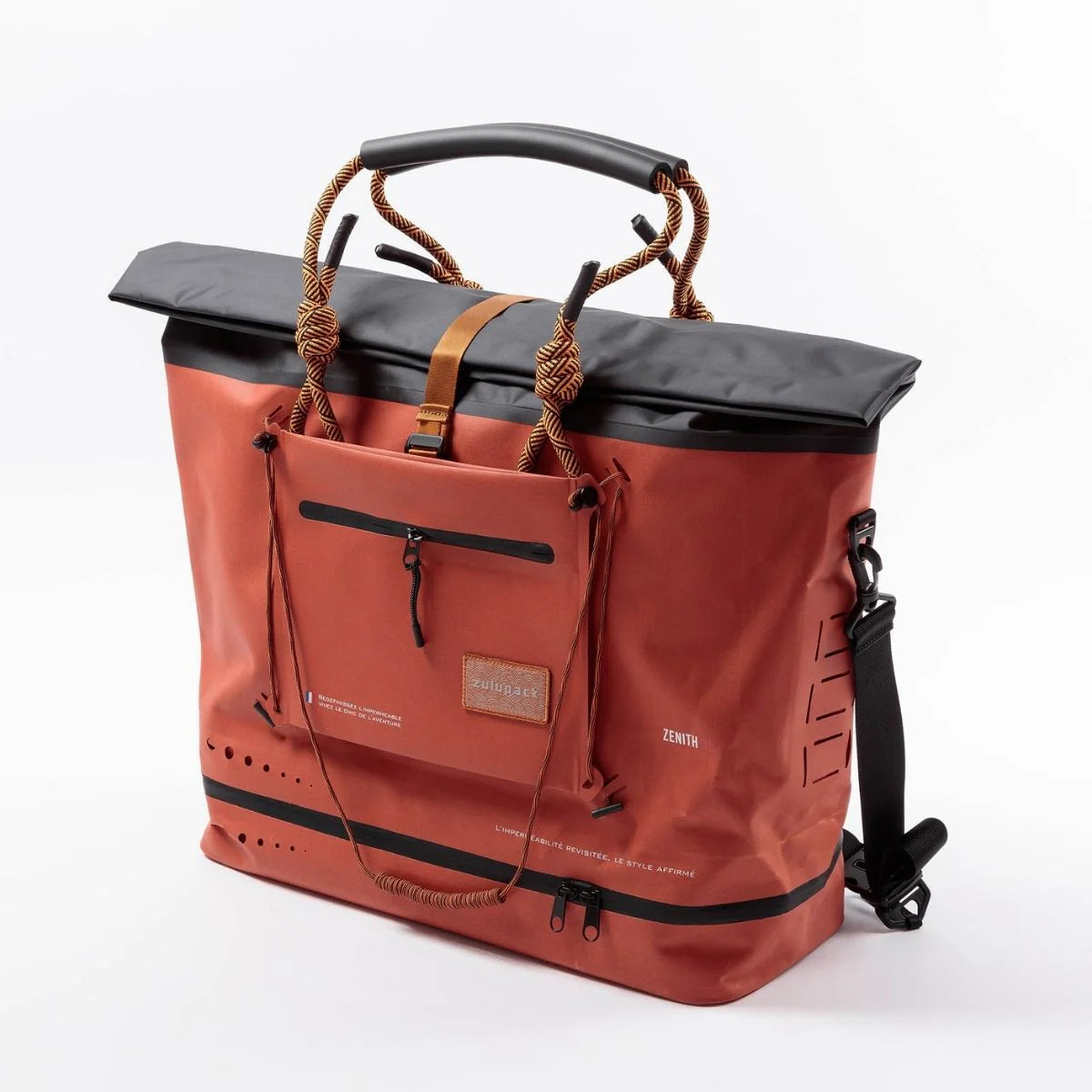 Zulupack Zenith 35L Waterproof Travel Tote with Detachable Sling - Navy
