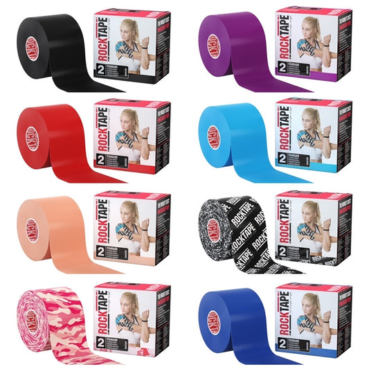Rocktape 5cm x 5m Standard Roll (Assorted designs)