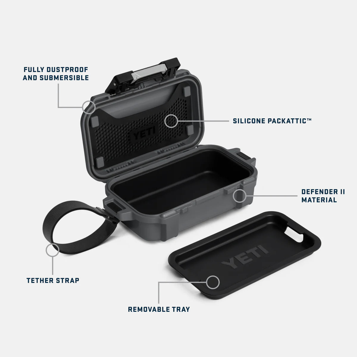YETI Loadout® GoBox 1L Gear Case