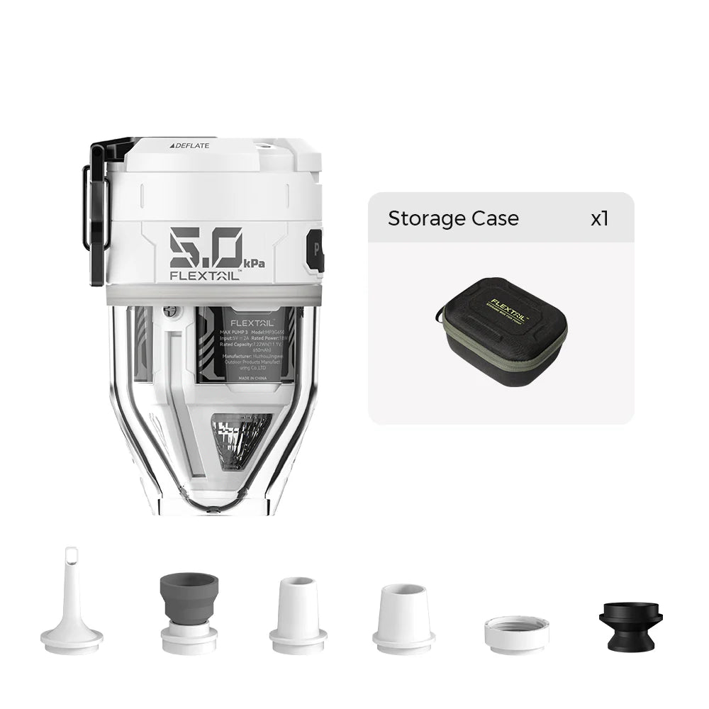 Flextail MAX PUMP 3 - High Speed 2-in-1 Rechargeable Air Pump