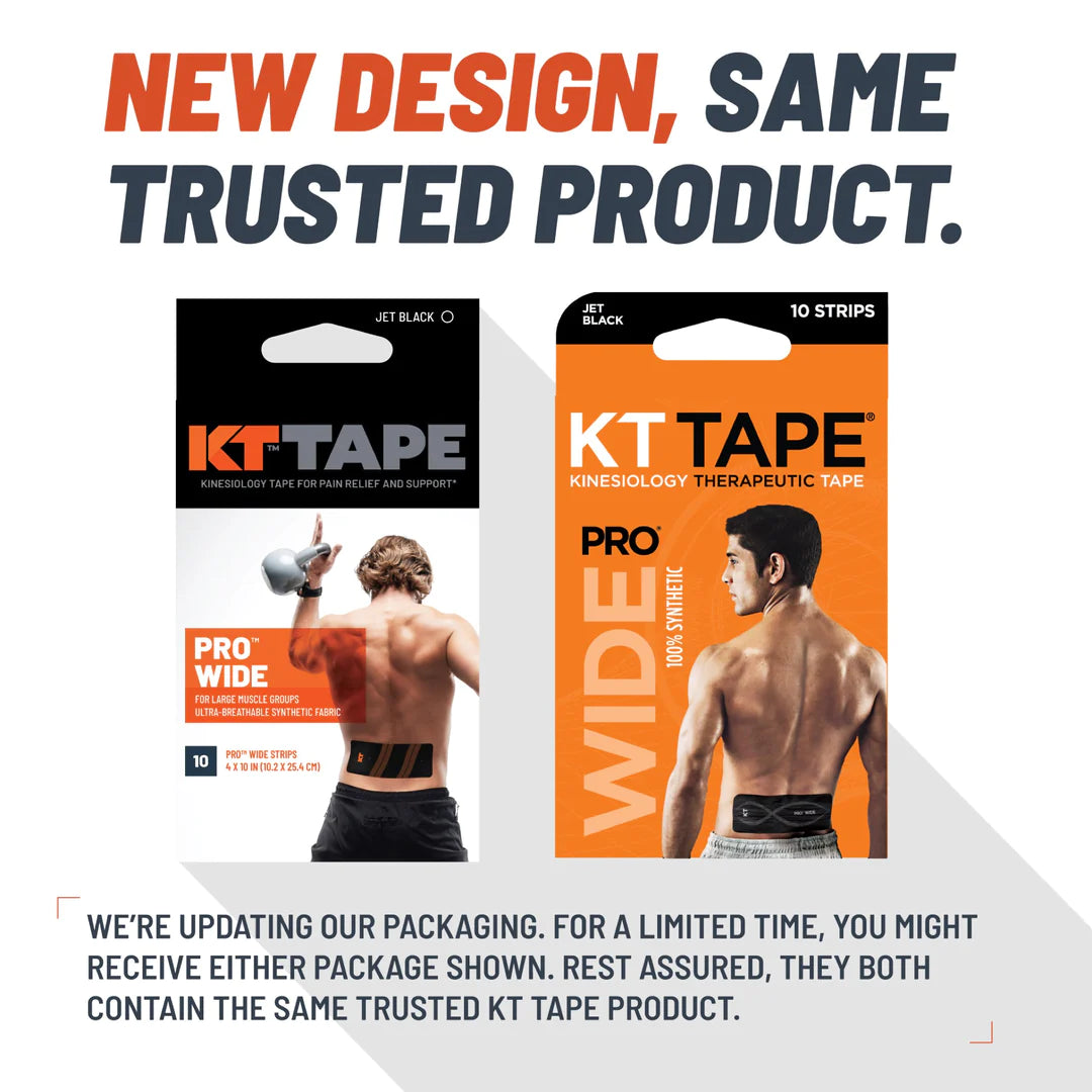 KT Tape Pro Wide 10” - Precut