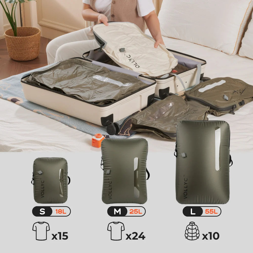FLEXTAIL X VOLLYC EZYPACK - 25L Vacuum Storage Bag
