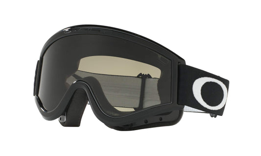 L-Frame MX Sand Jet Black w/ Dark Grey + Clear Goggles