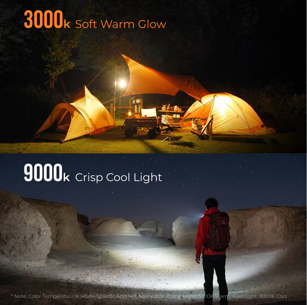 Fltextail Zero Lantern 56g UItralight 2-in-1 Camping Light / Flashlight