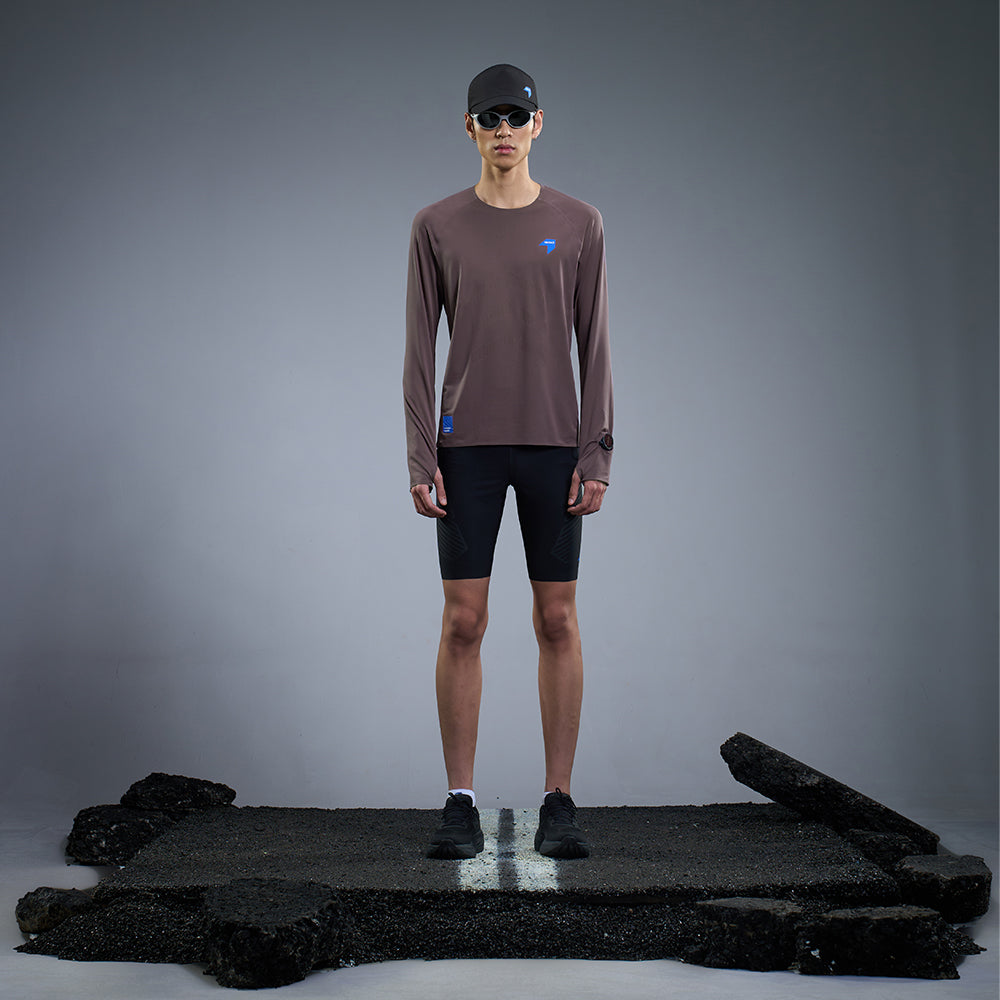 Men's Qiflow Ventilated Running Long Sleeve