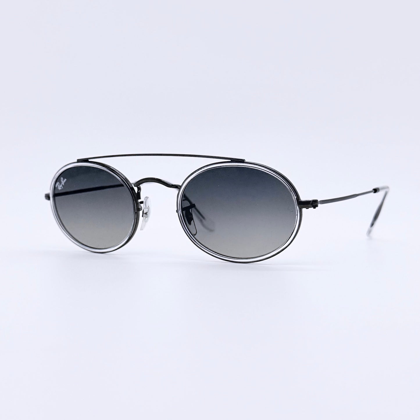 Ray-Ban RB3847N Oval Double Bridge Sunglasses