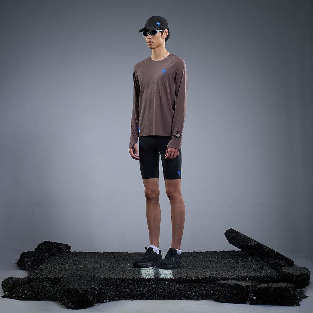 Men's Qiflow Ventilated Running Long Sleeve