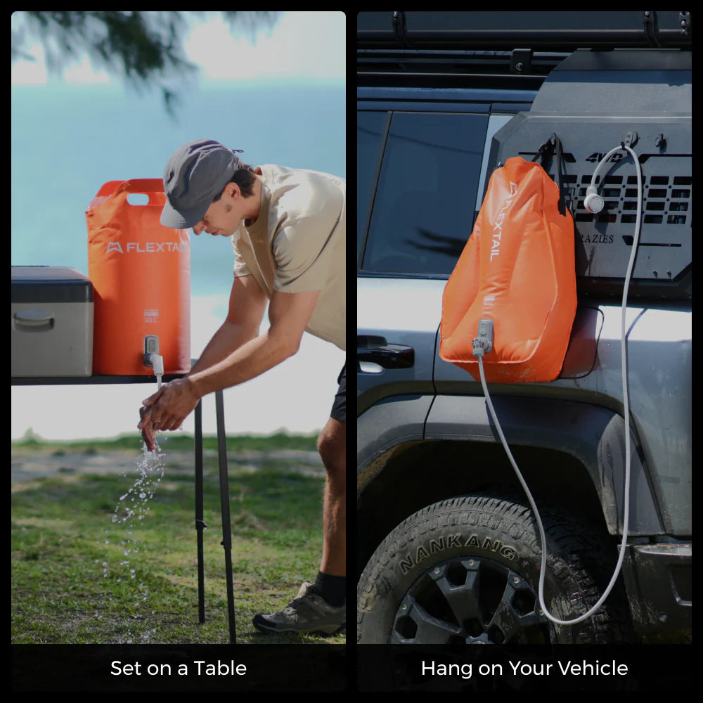 Flextail Tiny Shower Water Bag - Your on the go shower station
