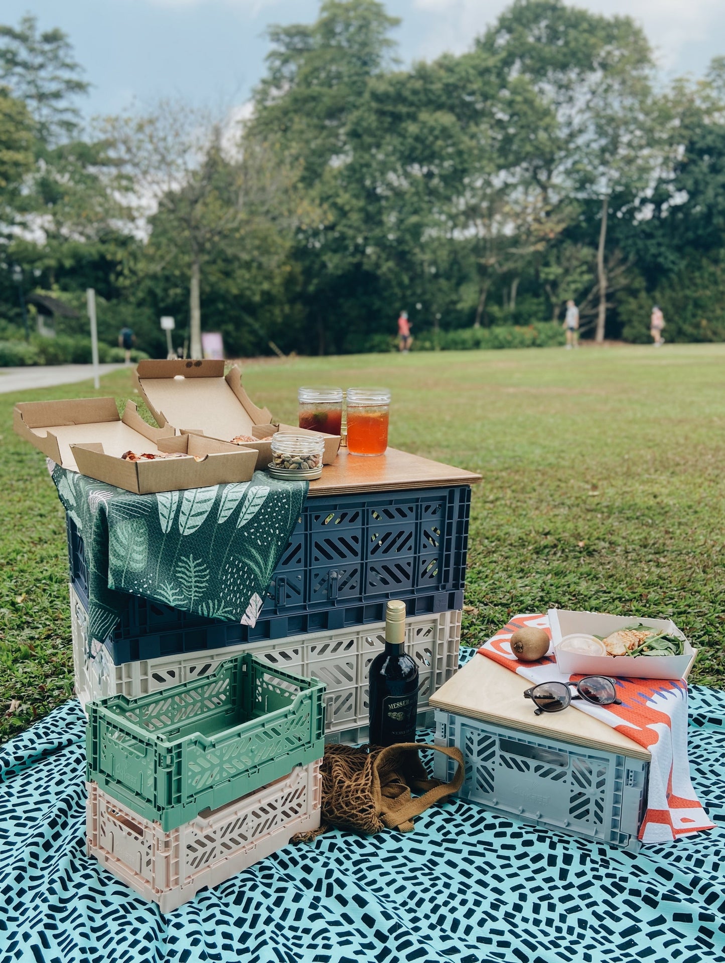 Aykasa Folding Maxibox Colour Crate