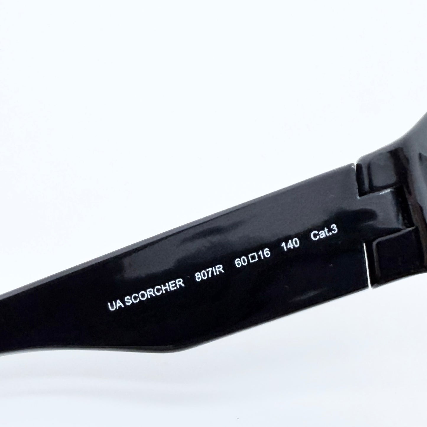 Under Armour Scorcher 807IR - Black w/ Grey (Cat 3) Sunglasses