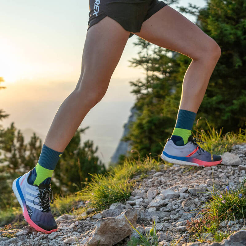 Bauerfeind Trail Run Mid Cut Socks - Women