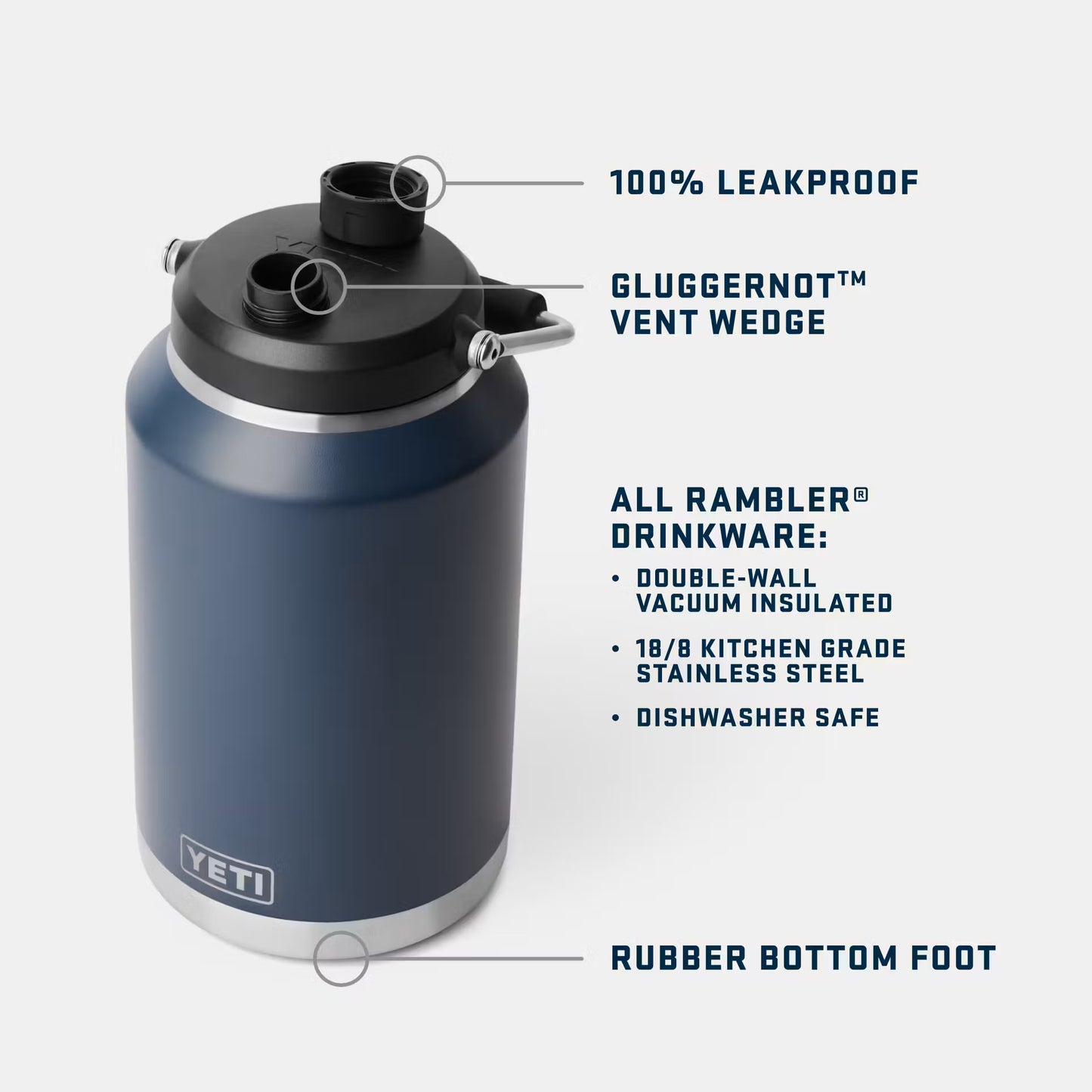 Yeti Rambler 1 Gallon Jug 2.0