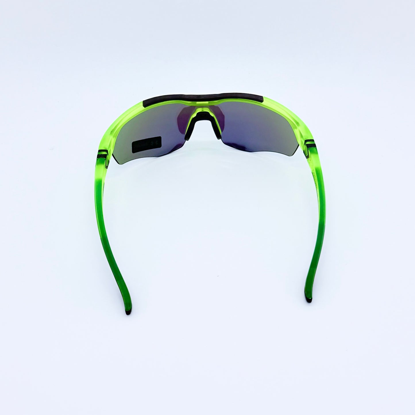 Under Armour Yard Pro 01EV8 Yellow Green w/ Green Mirror Sunglasses