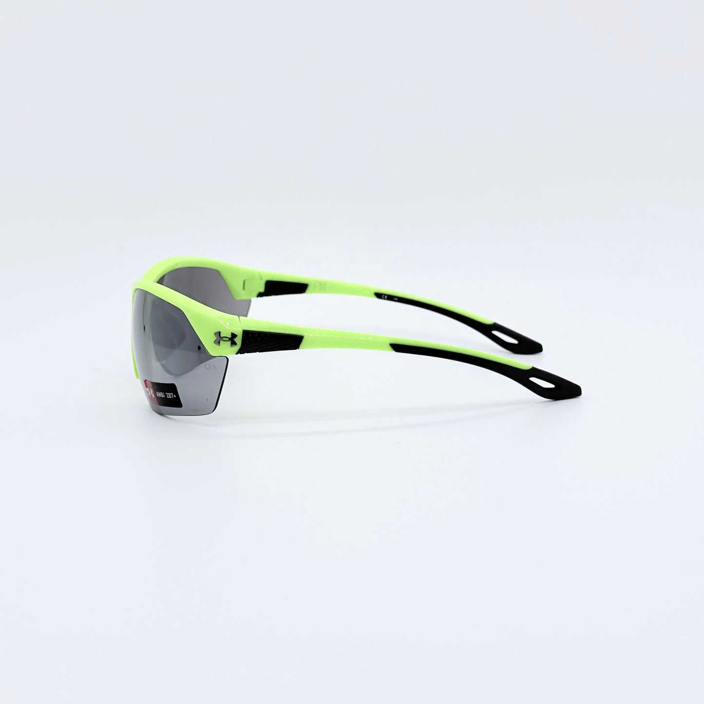 Under Armour Compete 0IEQI - Neon Green w/ Grey Mirror Sunglasses