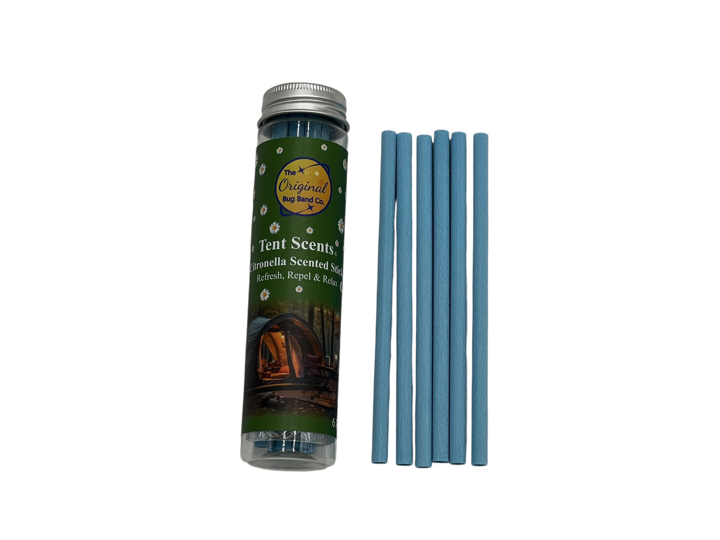 Tent Scents Citronella Sticks by Original Bug Band co.