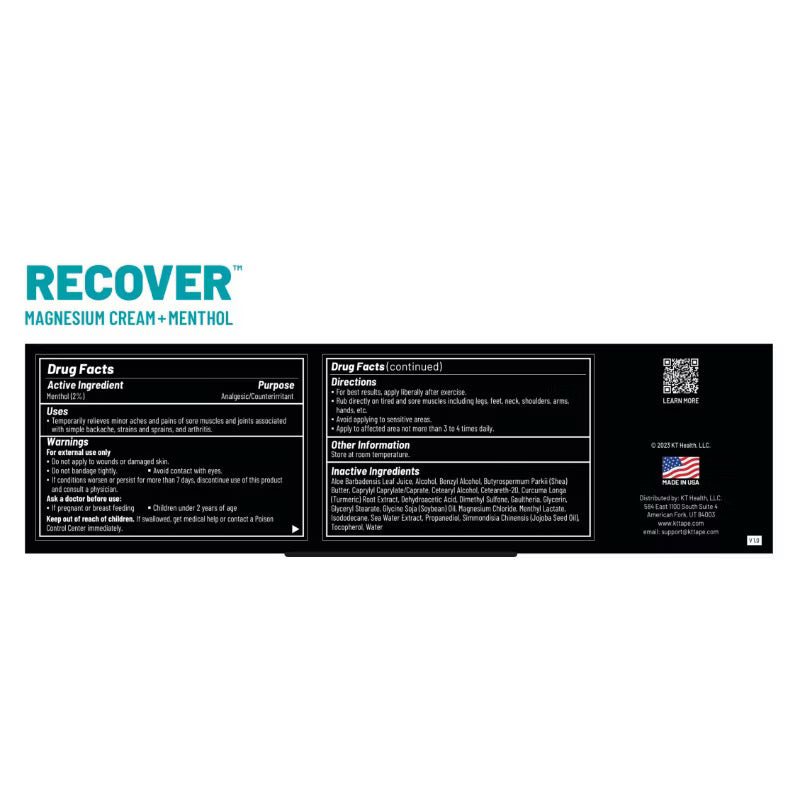 KTHealth Magnesium Cream (Activate/Recover)