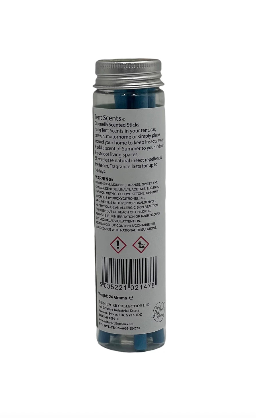 Tent Scents Citronella Sticks by Original Bug Band co.