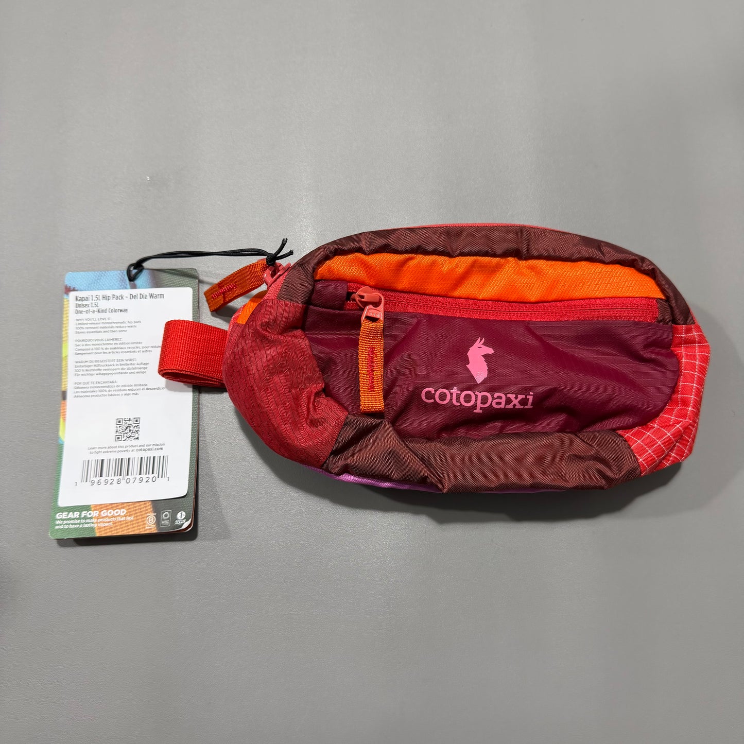 Cotopaxi Kapai 1.5L Hip Pack - Del Dia Warm