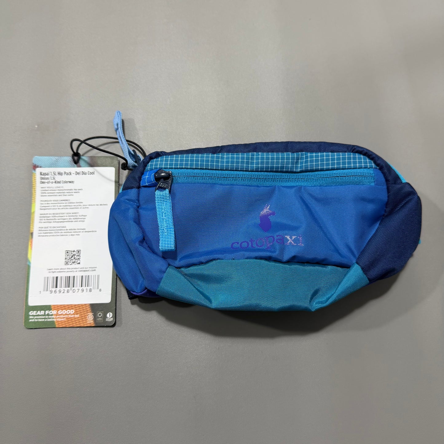 Cotopaxi Kapai 1.5L Hip Pack - Del Dia Cool