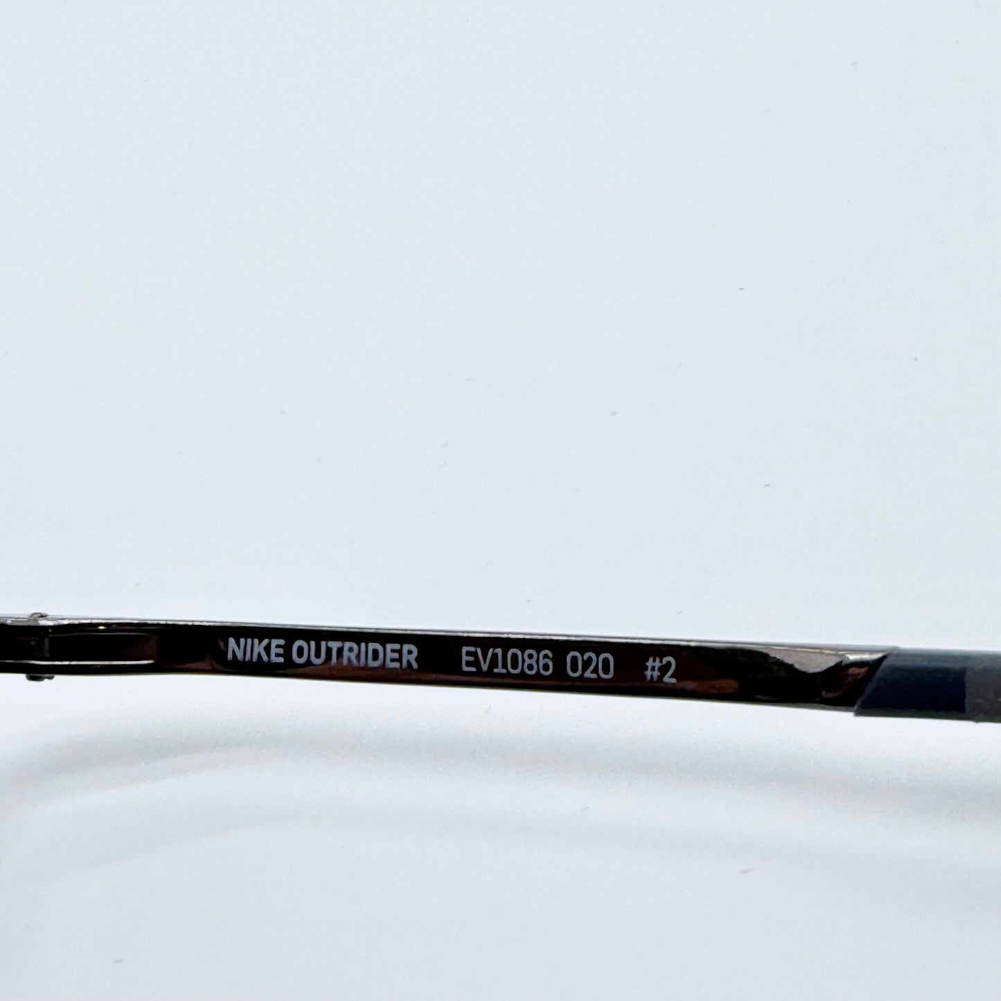 Nike Outrider EV1086 020 Pewter w/ Milky Blue Mirror Sunglasses