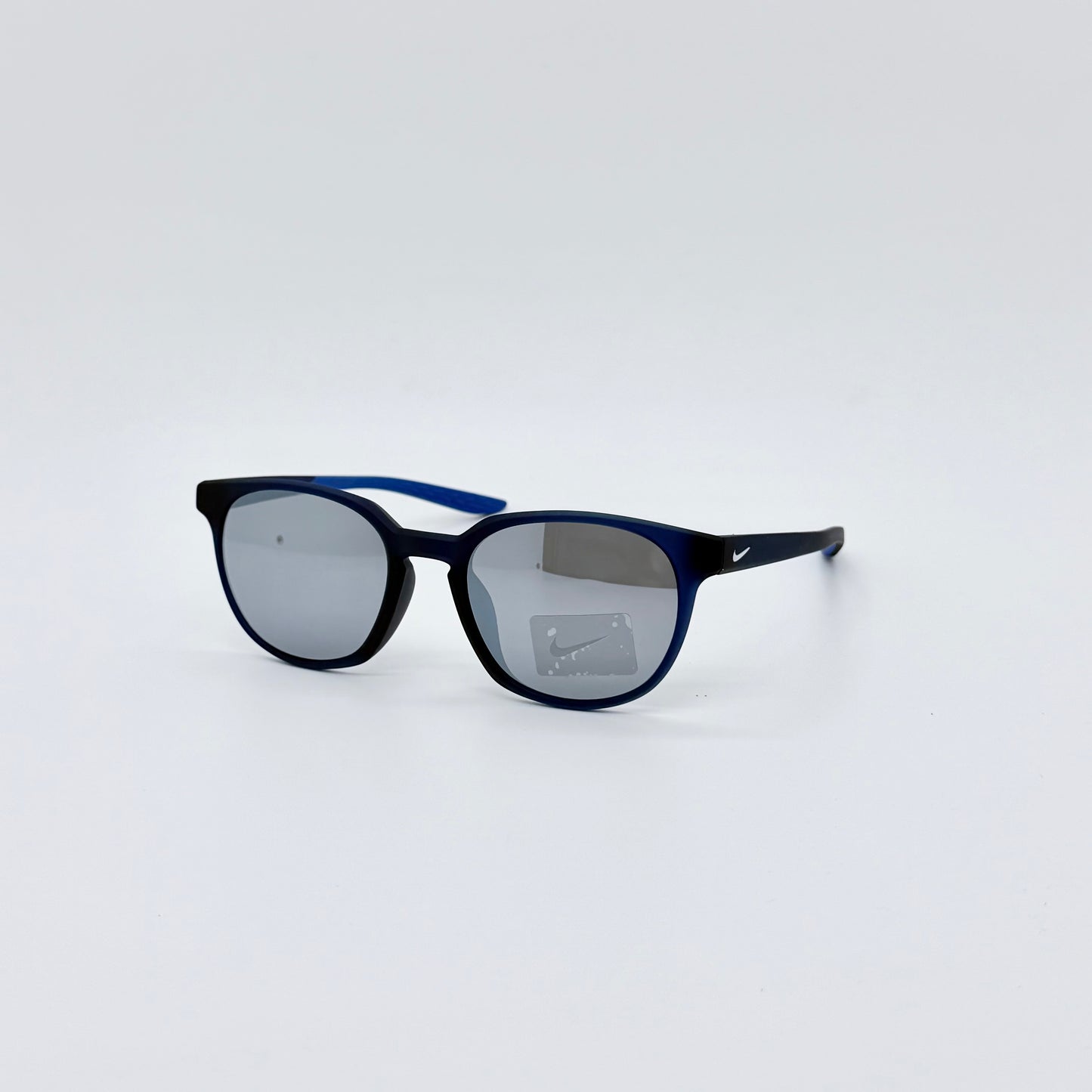 Nike Effect AF DC7448 410 Mdinight Navy w/ Silver Mirror Sunglasses