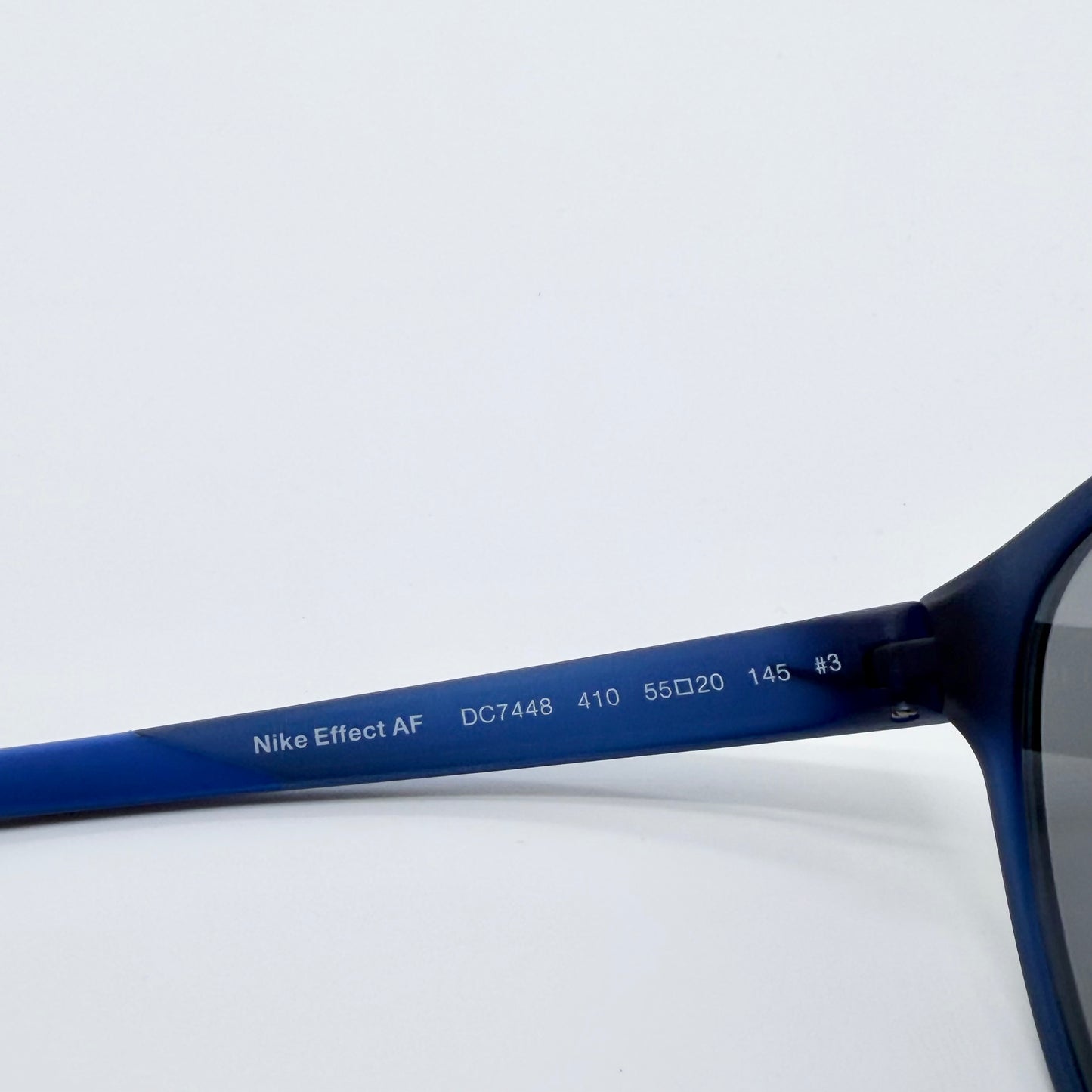 Nike Effect AF DC7448 410 Mdinight Navy w/ Silver Mirror Sunglasses