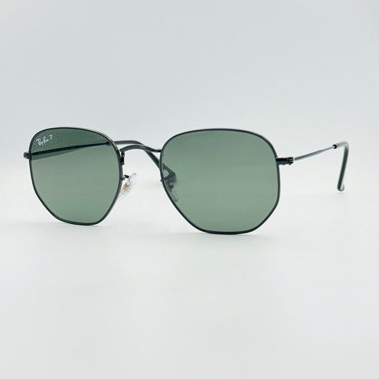 Ray-Ban RB3548N - Round Hexagonal Flat Sunglasses