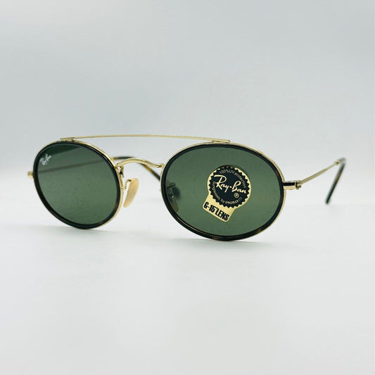 Ray-Ban RB3847N Oval Double Bridge Sunglasses