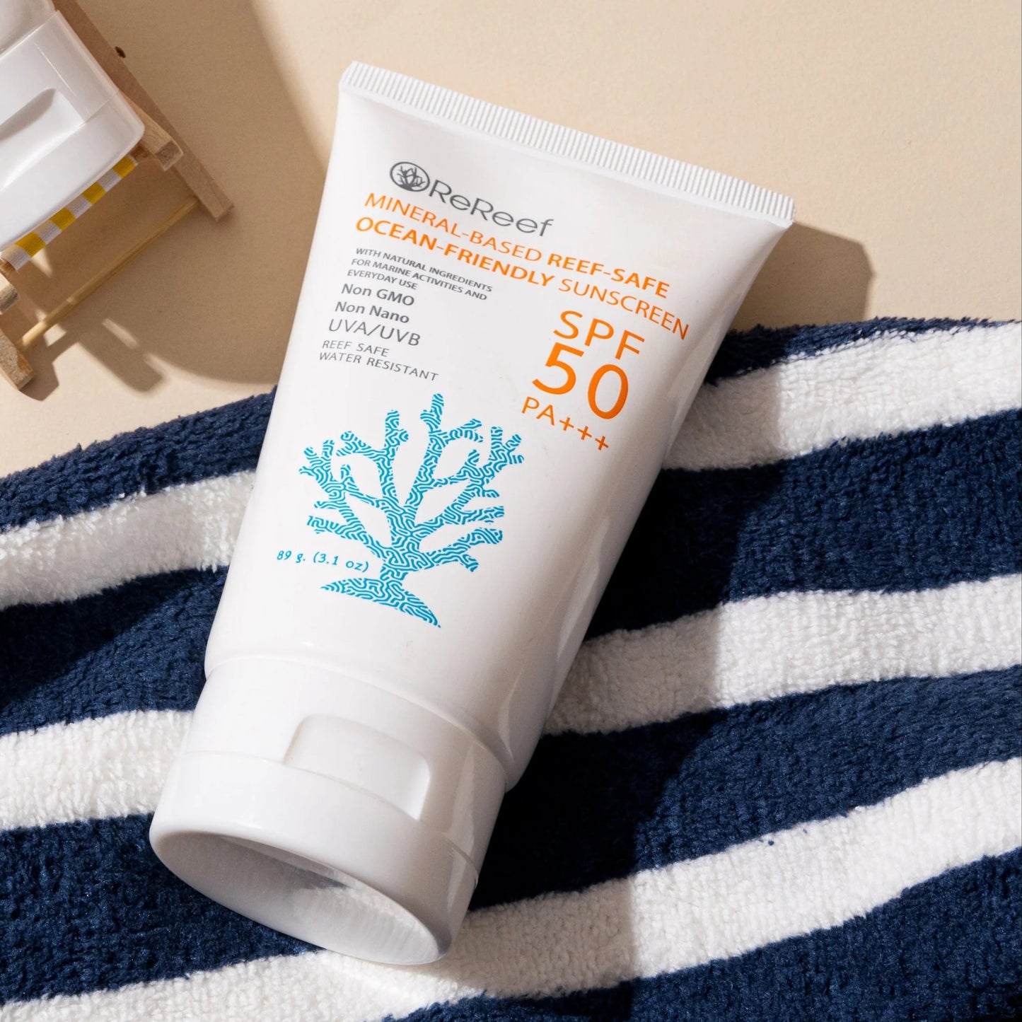 ReReef Mineral-Based Ocean-Friendly Reef-Safe Sunscreen SPF50 PA+++