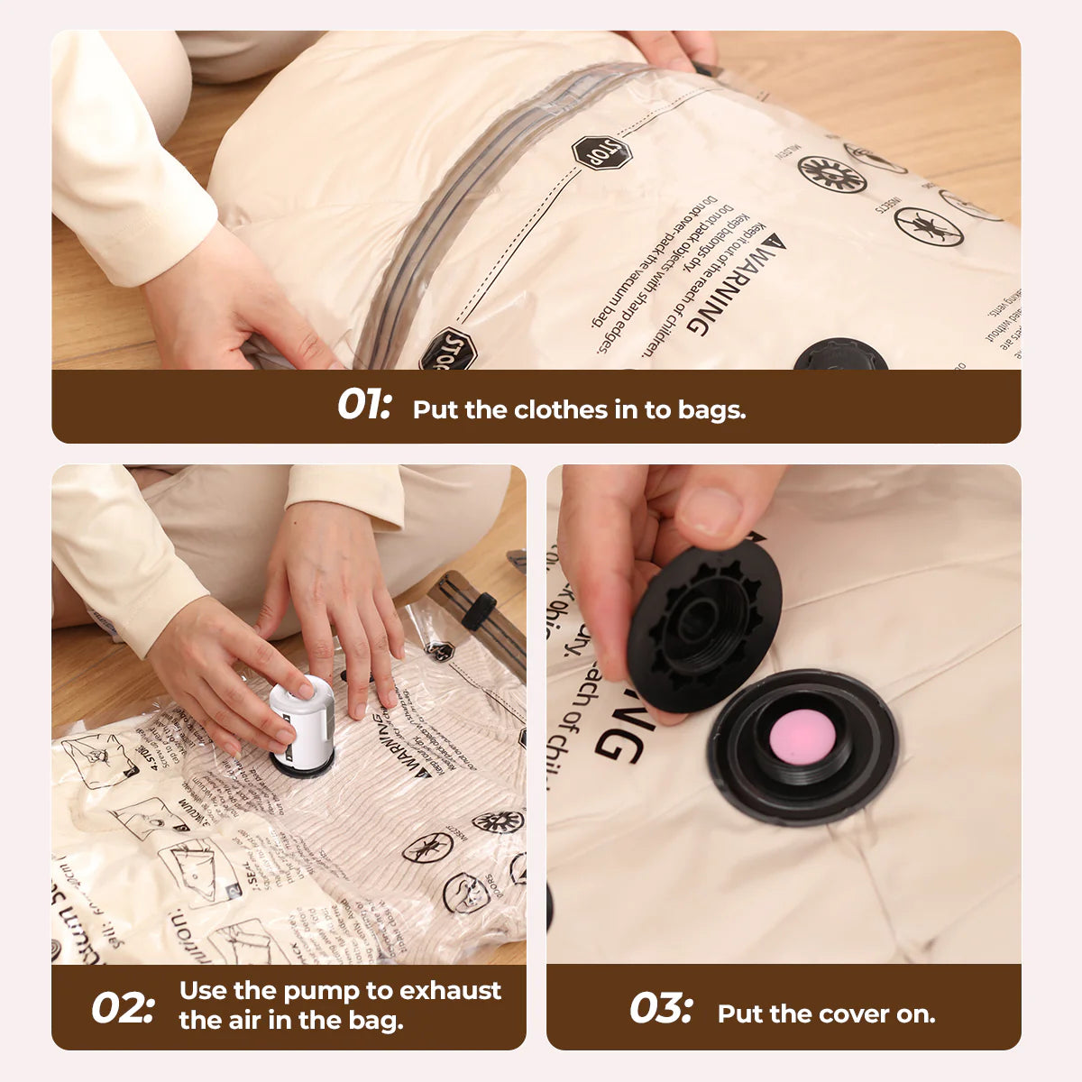 Flextail Vacuum Storage Bags (Without pump)