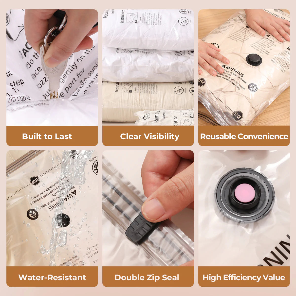 Flextail Vacuum Storage Bags (Without pump)
