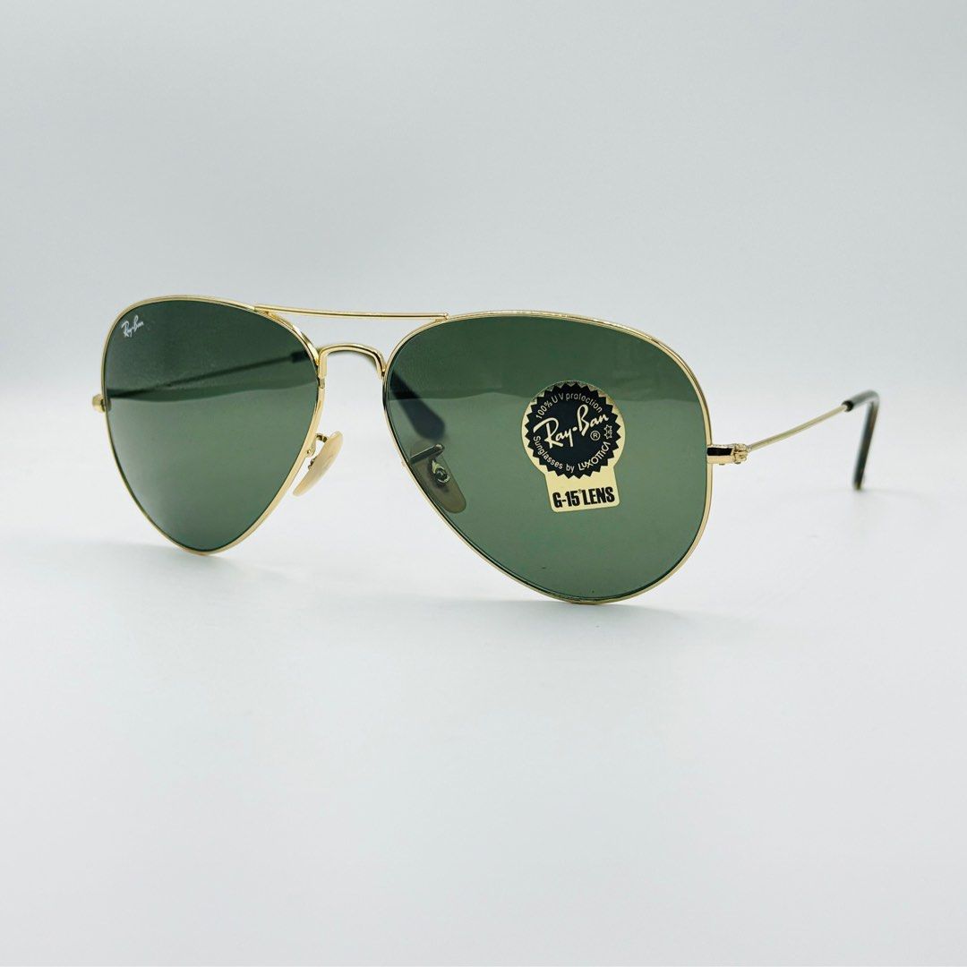 Ray-Ban RB3025 Aviator Large Metal Sunglasses - 55