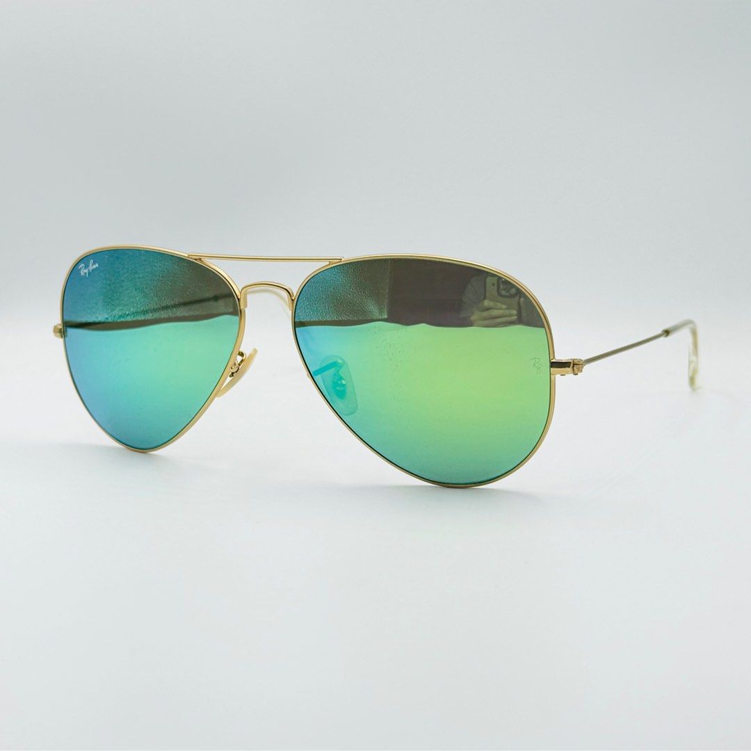 Ray-Ban RB3025 Aviator Large Metal Sunglasses - 55