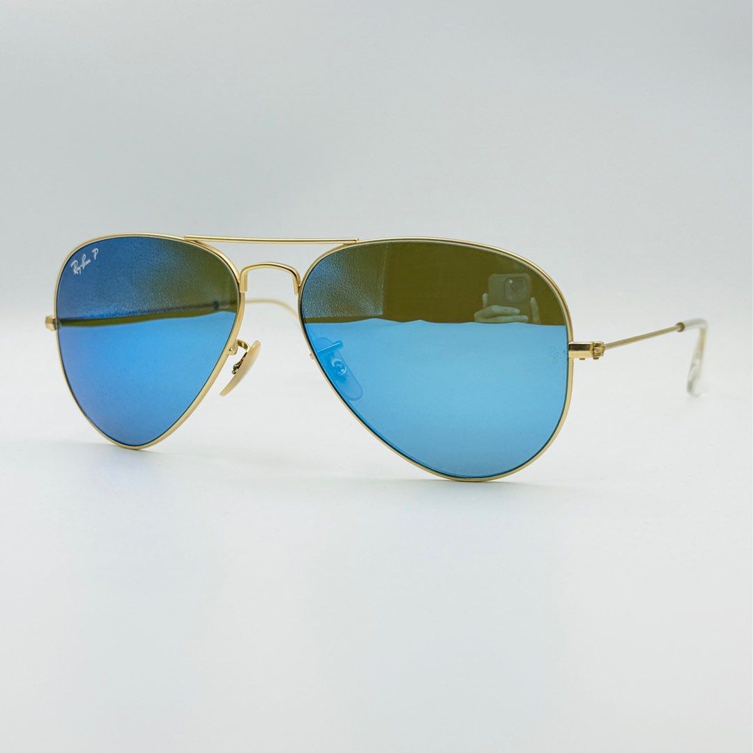Ray-Ban RB3025 Aviator Large Metal Sunglasses - 55