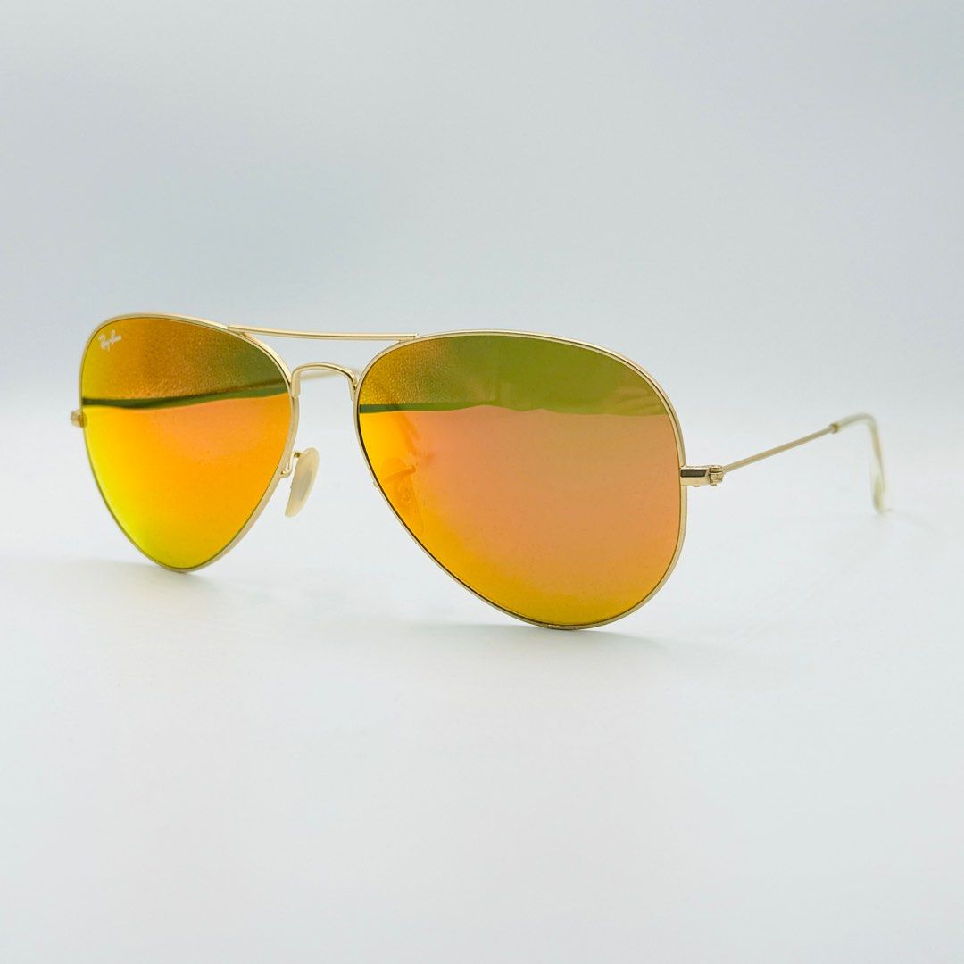 Ray-Ban RB3025 Aviator Large Metal Sunglasses - 55