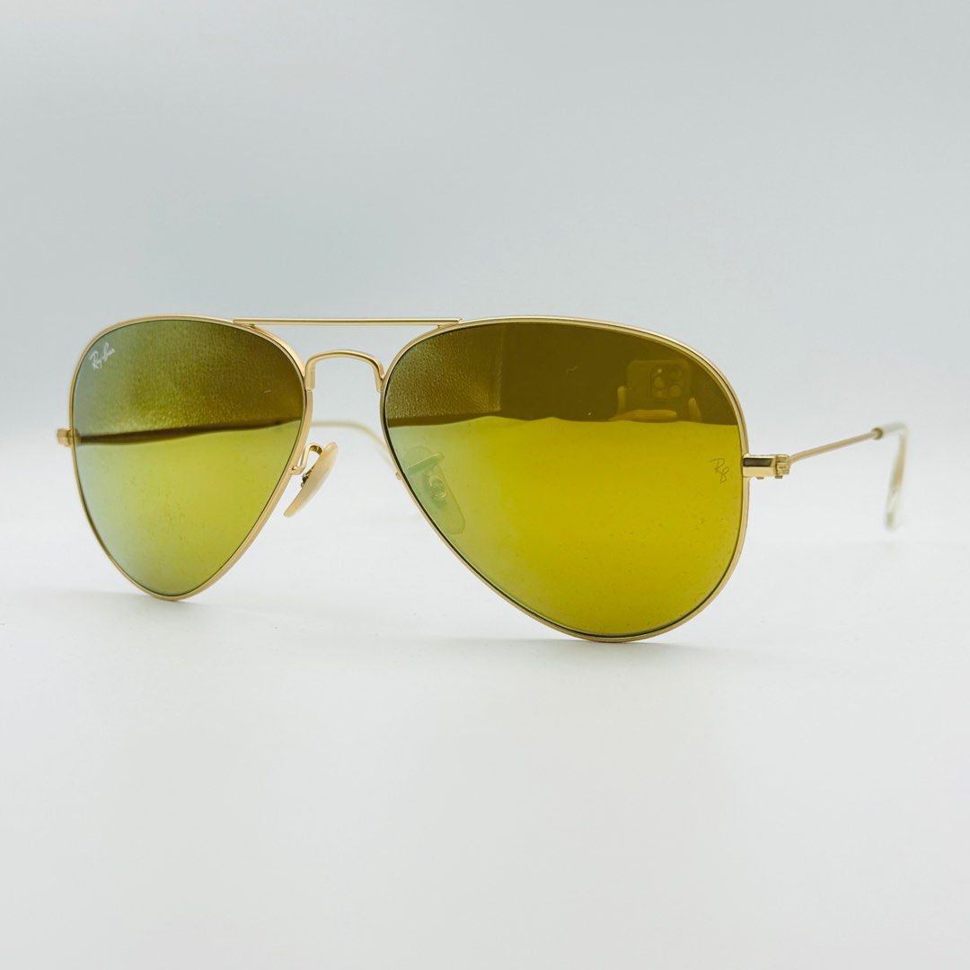 Ray-Ban RB3025 Aviator Large Metal Sunglasses - 55